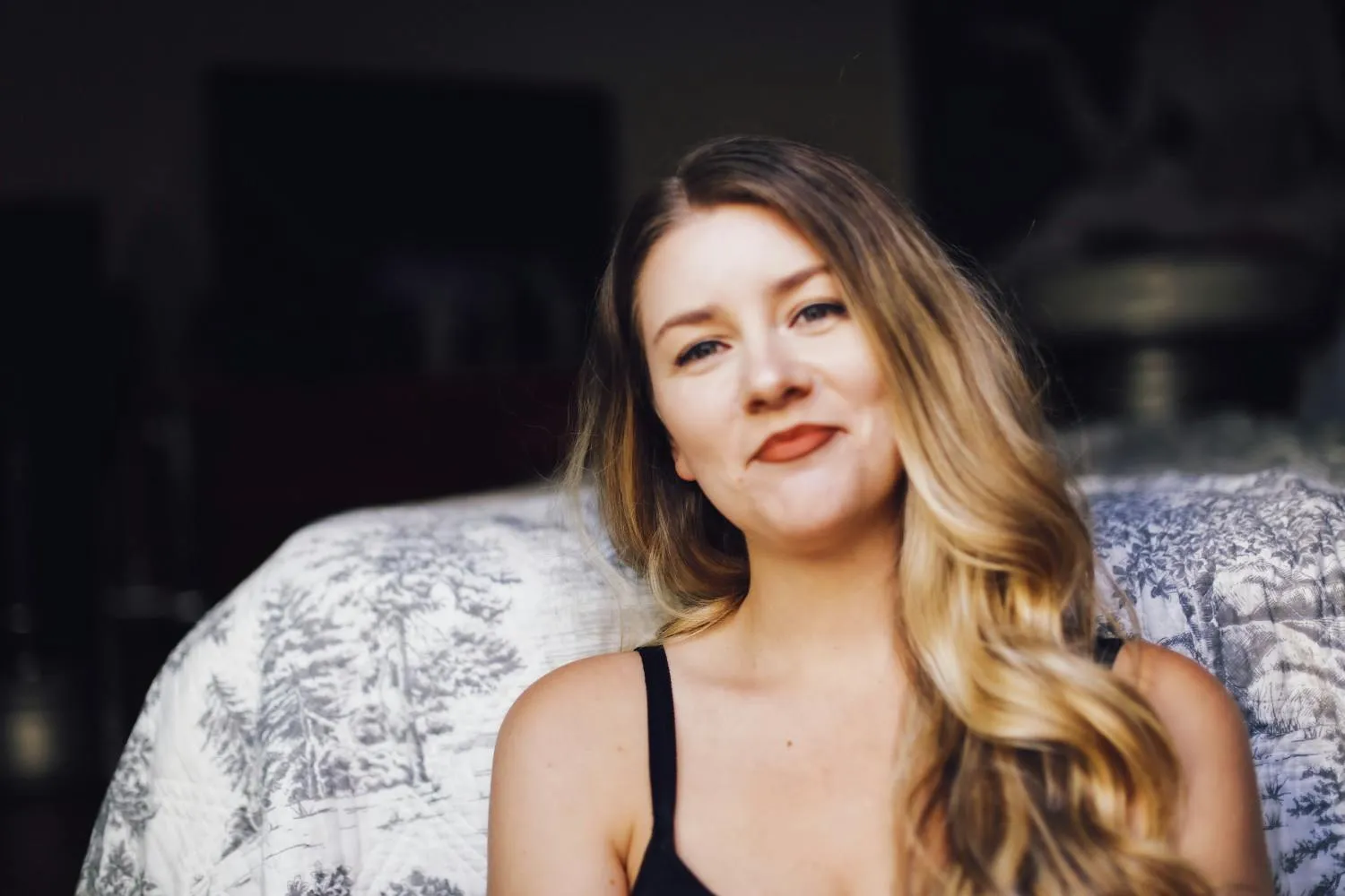 Flirtooy member describing a relaxed online conversation experience